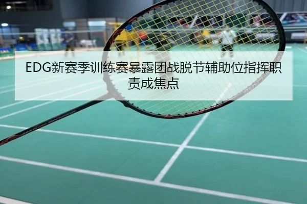 EDG新赛季训练赛暴露团战脱节辅助位指挥职责成焦点